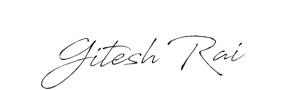 This is the best signature style for the Gitesh Rai name. Also you like these signature font (Antro_Vectra). Mix name signature. Gitesh Rai signature style 6 images and pictures png