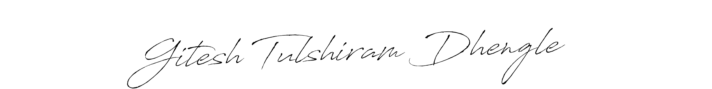 Use a signature maker to create a handwritten signature online. With this signature software, you can design (Antro_Vectra) your own signature for name Gitesh Tulshiram Dhengle. Gitesh Tulshiram Dhengle signature style 6 images and pictures png