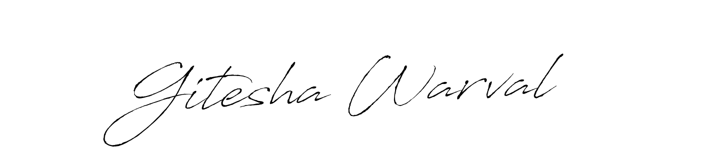 How to Draw Gitesha Warval signature style? Antro_Vectra is a latest design signature styles for name Gitesha Warval. Gitesha Warval signature style 6 images and pictures png