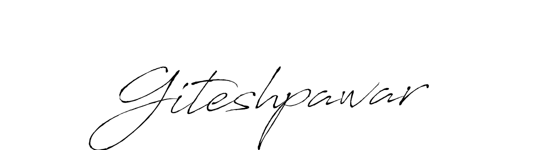 How to Draw Giteshpawar signature style? Antro_Vectra is a latest design signature styles for name Giteshpawar. Giteshpawar signature style 6 images and pictures png