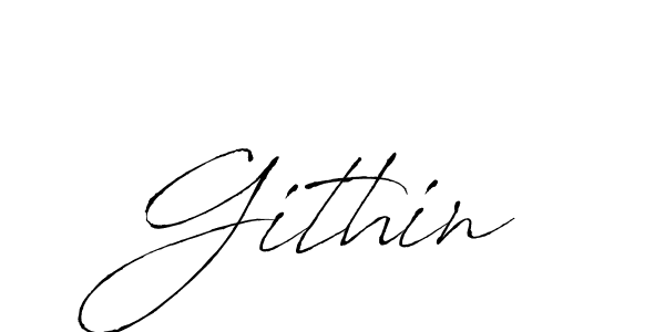 How to make Githin name signature. Use Antro_Vectra style for creating short signs online. This is the latest handwritten sign. Githin signature style 6 images and pictures png