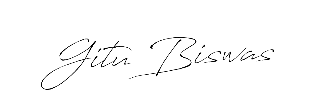 Similarly Antro_Vectra is the best handwritten signature design. Signature creator online .You can use it as an online autograph creator for name Gitu Biswas. Gitu Biswas signature style 6 images and pictures png