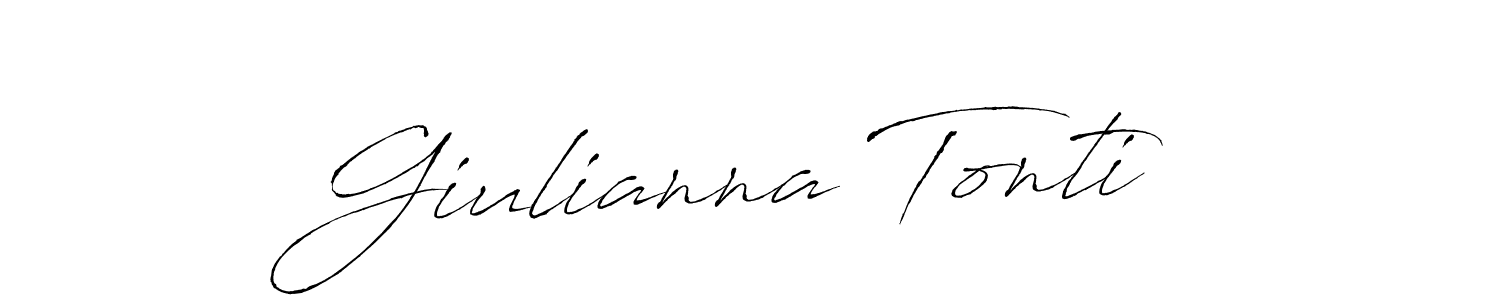 How to Draw Giulianna Tonti signature style? Antro_Vectra is a latest design signature styles for name Giulianna Tonti. Giulianna Tonti signature style 6 images and pictures png