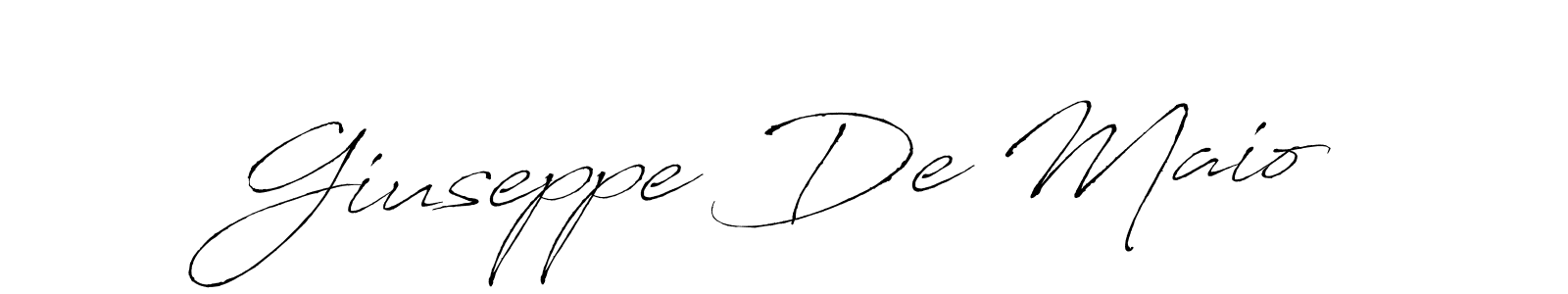 How to make Giuseppe De Maio signature? Antro_Vectra is a professional autograph style. Create handwritten signature for Giuseppe De Maio name. Giuseppe De Maio signature style 6 images and pictures png