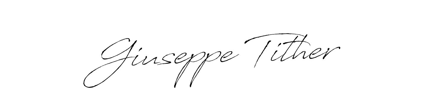 See photos of Giuseppe Tither official signature by Spectra . Check more albums & portfolios. Read reviews & check more about Antro_Vectra font. Giuseppe Tither signature style 6 images and pictures png