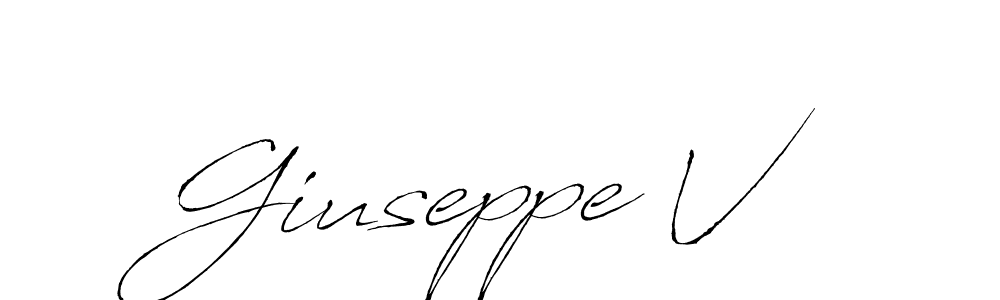 Once you've used our free online signature maker to create your best signature Antro_Vectra style, it's time to enjoy all of the benefits that Giuseppe V name signing documents. Giuseppe V signature style 6 images and pictures png