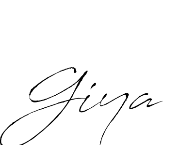 How to make Giya signature? Antro_Vectra is a professional autograph style. Create handwritten signature for Giya name. Giya signature style 6 images and pictures png