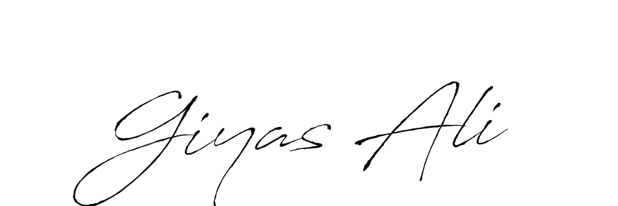 Create a beautiful signature design for name Giyas Ali. With this signature (Antro_Vectra) fonts, you can make a handwritten signature for free. Giyas Ali signature style 6 images and pictures png