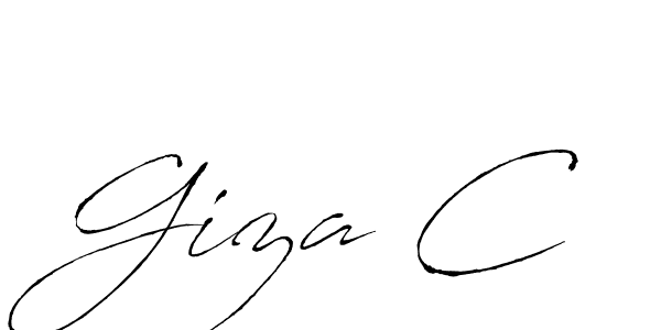 Use a signature maker to create a handwritten signature online. With this signature software, you can design (Antro_Vectra) your own signature for name Giza C. Giza C signature style 6 images and pictures png