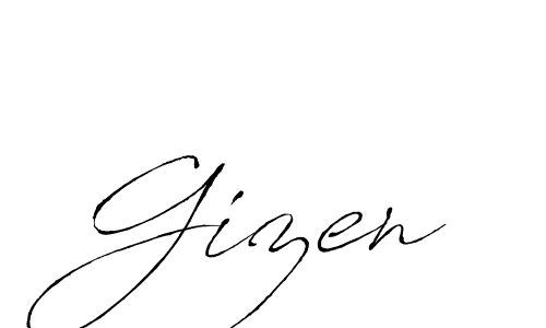 The best way (Antro_Vectra) to make a short signature is to pick only two or three words in your name. The name Gizen include a total of six letters. For converting this name. Gizen signature style 6 images and pictures png