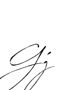 Also we have Gj name is the best signature style. Create professional handwritten signature collection using Antro_Vectra autograph style. Gj signature style 6 images and pictures png