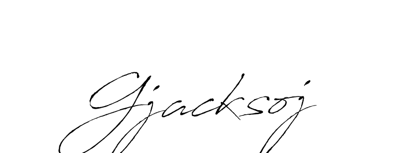 How to make Gjacksoj name signature. Use Antro_Vectra style for creating short signs online. This is the latest handwritten sign. Gjacksoj signature style 6 images and pictures png