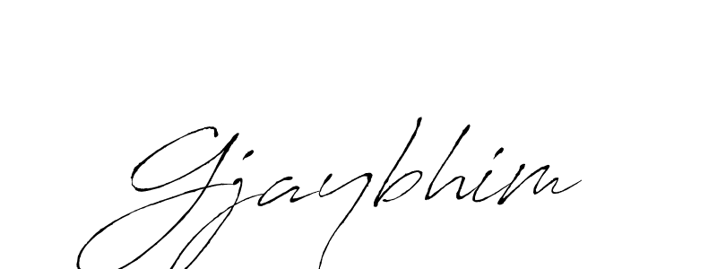 Create a beautiful signature design for name Gjaybhim. With this signature (Antro_Vectra) fonts, you can make a handwritten signature for free. Gjaybhim signature style 6 images and pictures png