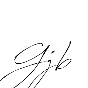 Design your own signature with our free online signature maker. With this signature software, you can create a handwritten (Antro_Vectra) signature for name Gjb. Gjb signature style 6 images and pictures png