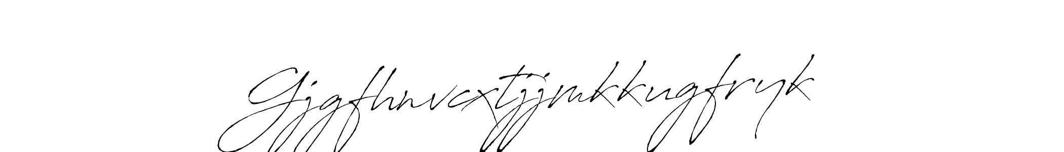 The best way (Antro_Vectra) to make a short signature is to pick only two or three words in your name. The name Gjgfhnvcxtjjmkkugfryk include a total of six letters. For converting this name. Gjgfhnvcxtjjmkkugfryk signature style 6 images and pictures png