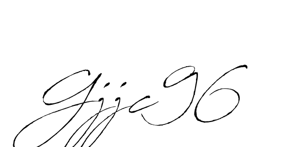 The best way (Antro_Vectra) to make a short signature is to pick only two or three words in your name. The name Gjjc96 include a total of six letters. For converting this name. Gjjc96 signature style 6 images and pictures png