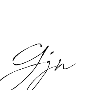 How to Draw Gjn signature style? Antro_Vectra is a latest design signature styles for name Gjn. Gjn signature style 6 images and pictures png