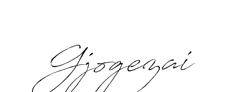 Use a signature maker to create a handwritten signature online. With this signature software, you can design (Antro_Vectra) your own signature for name Gjogezai. Gjogezai signature style 6 images and pictures png