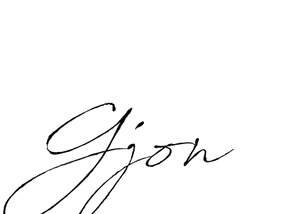 Once you've used our free online signature maker to create your best signature Antro_Vectra style, it's time to enjoy all of the benefits that Gjon name signing documents. Gjon signature style 6 images and pictures png