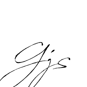 The best way (Antro_Vectra) to make a short signature is to pick only two or three words in your name. The name Gjs include a total of six letters. For converting this name. Gjs signature style 6 images and pictures png