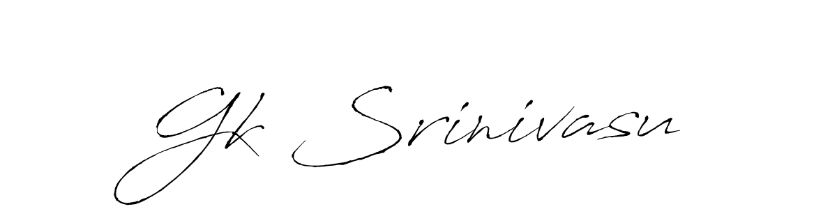 You can use this online signature creator to create a handwritten signature for the name Gk Srinivasu. This is the best online autograph maker. Gk Srinivasu signature style 6 images and pictures png
