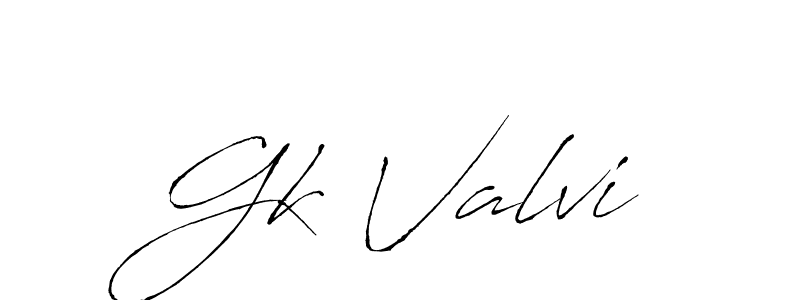 Make a short Gk Valvi signature style. Manage your documents anywhere anytime using Antro_Vectra. Create and add eSignatures, submit forms, share and send files easily. Gk Valvi signature style 6 images and pictures png
