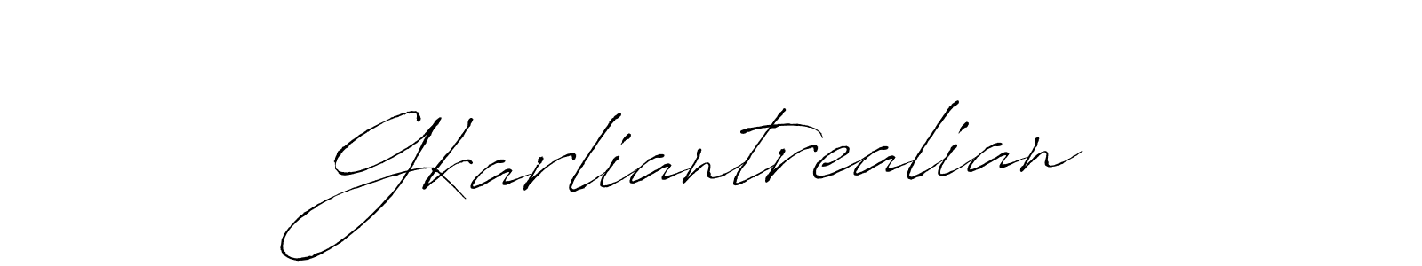 It looks lik you need a new signature style for name Gkarliantrealian. Design unique handwritten (Antro_Vectra) signature with our free signature maker in just a few clicks. Gkarliantrealian signature style 6 images and pictures png