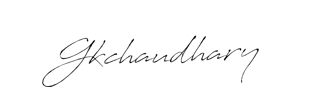 Also You can easily find your signature by using the search form. We will create Gkchaudhary name handwritten signature images for you free of cost using Antro_Vectra sign style. Gkchaudhary signature style 6 images and pictures png