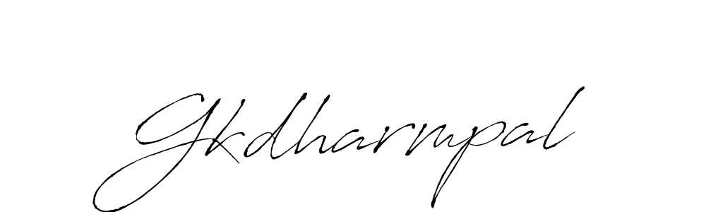 Make a beautiful signature design for name Gkdharmpal. Use this online signature maker to create a handwritten signature for free. Gkdharmpal signature style 6 images and pictures png