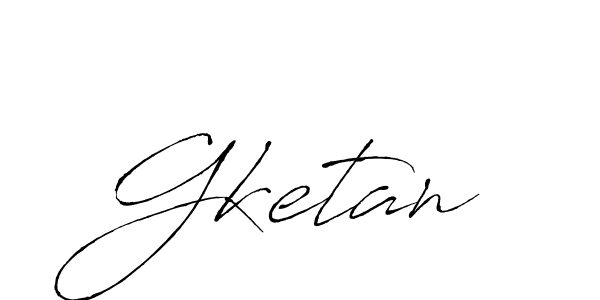 Antro_Vectra is a professional signature style that is perfect for those who want to add a touch of class to their signature. It is also a great choice for those who want to make their signature more unique. Get Gketan name to fancy signature for free. Gketan signature style 6 images and pictures png