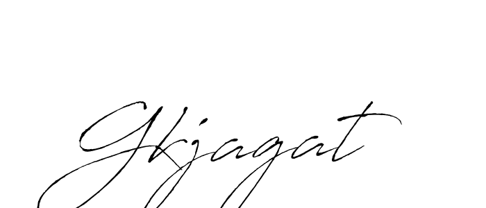 Make a beautiful signature design for name Gkjagat. Use this online signature maker to create a handwritten signature for free. Gkjagat signature style 6 images and pictures png