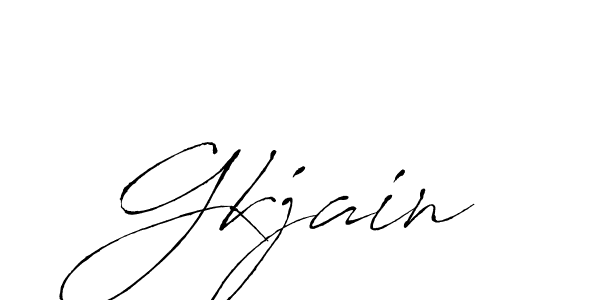 It looks lik you need a new signature style for name Gkjain. Design unique handwritten (Antro_Vectra) signature with our free signature maker in just a few clicks. Gkjain signature style 6 images and pictures png