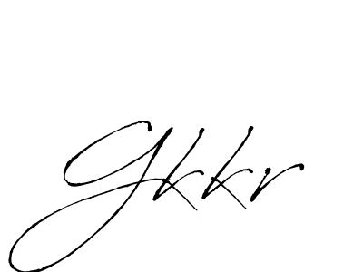 Design your own signature with our free online signature maker. With this signature software, you can create a handwritten (Antro_Vectra) signature for name Gkkr. Gkkr signature style 6 images and pictures png