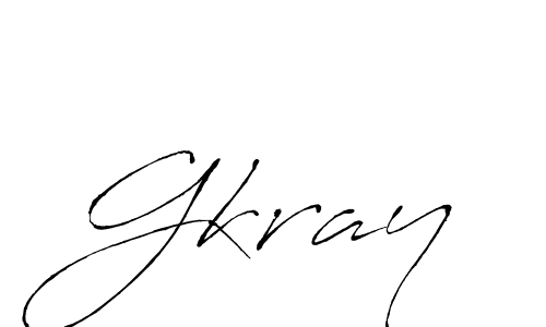 This is the best signature style for the Gkray name. Also you like these signature font (Antro_Vectra). Mix name signature. Gkray signature style 6 images and pictures png