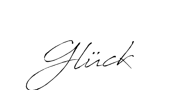 Make a beautiful signature design for name Glück. Use this online signature maker to create a handwritten signature for free. Glück signature style 6 images and pictures png