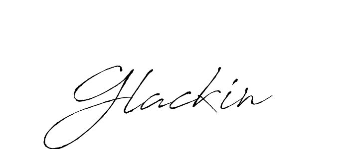 Design your own signature with our free online signature maker. With this signature software, you can create a handwritten (Antro_Vectra) signature for name Glackin. Glackin signature style 6 images and pictures png