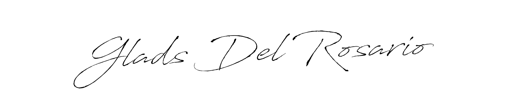 Antro_Vectra is a professional signature style that is perfect for those who want to add a touch of class to their signature. It is also a great choice for those who want to make their signature more unique. Get Glads Del Rosario name to fancy signature for free. Glads Del Rosario signature style 6 images and pictures png