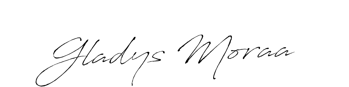 Use a signature maker to create a handwritten signature online. With this signature software, you can design (Antro_Vectra) your own signature for name Gladys Moraa. Gladys Moraa signature style 6 images and pictures png