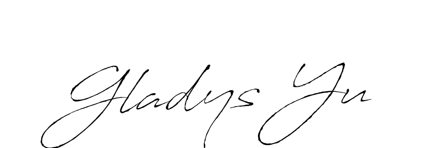 How to Draw Gladys Yu signature style? Antro_Vectra is a latest design signature styles for name Gladys Yu. Gladys Yu signature style 6 images and pictures png