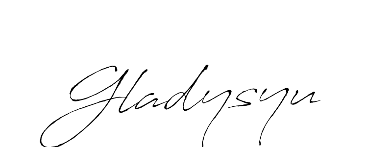 It looks lik you need a new signature style for name Gladysyu. Design unique handwritten (Antro_Vectra) signature with our free signature maker in just a few clicks. Gladysyu signature style 6 images and pictures png