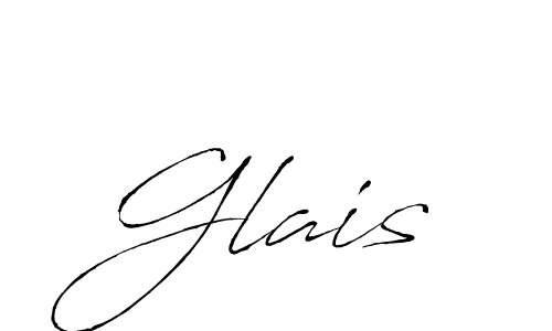 How to make Glais signature? Antro_Vectra is a professional autograph style. Create handwritten signature for Glais name. Glais signature style 6 images and pictures png