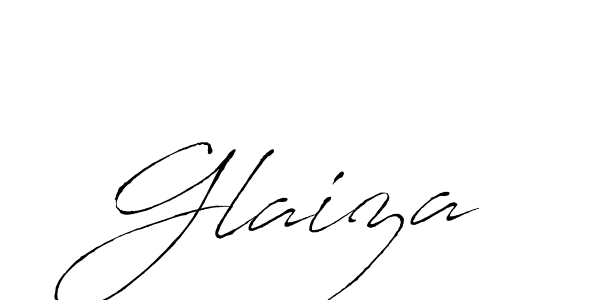 Glaiza stylish signature style. Best Handwritten Sign (Antro_Vectra) for my name. Handwritten Signature Collection Ideas for my name Glaiza. Glaiza signature style 6 images and pictures png