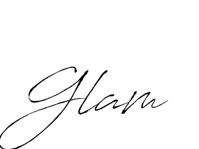 The best way (Antro_Vectra) to make a short signature is to pick only two or three words in your name. The name Glam include a total of six letters. For converting this name. Glam signature style 6 images and pictures png