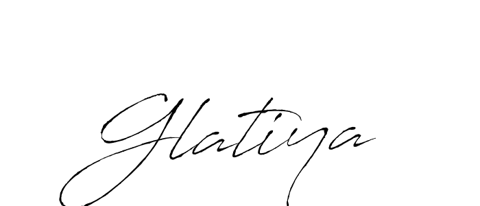 Also we have Glatiya name is the best signature style. Create professional handwritten signature collection using Antro_Vectra autograph style. Glatiya signature style 6 images and pictures png