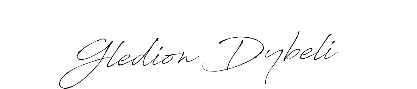 You should practise on your own different ways (Antro_Vectra) to write your name (Gledion Dybeli) in signature. don't let someone else do it for you. Gledion Dybeli signature style 6 images and pictures png