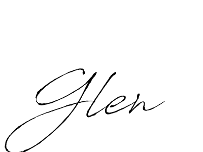 Also You can easily find your signature by using the search form. We will create Glen name handwritten signature images for you free of cost using Antro_Vectra sign style. Glen signature style 6 images and pictures png