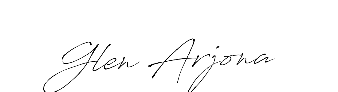 Create a beautiful signature design for name Glen Arjona. With this signature (Antro_Vectra) fonts, you can make a handwritten signature for free. Glen Arjona signature style 6 images and pictures png