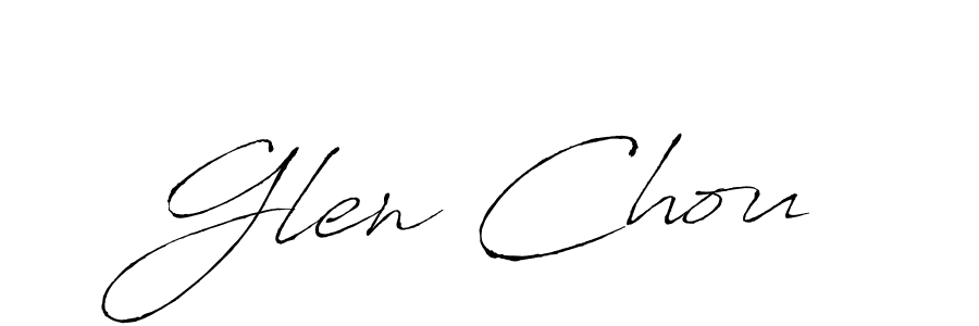 Make a short Glen Chou signature style. Manage your documents anywhere anytime using Antro_Vectra. Create and add eSignatures, submit forms, share and send files easily. Glen Chou signature style 6 images and pictures png