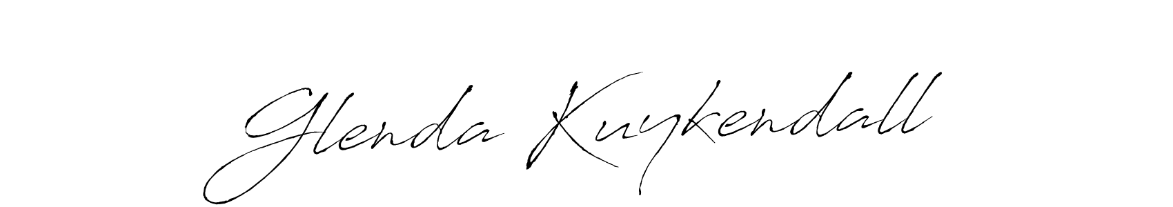 The best way (Antro_Vectra) to make a short signature is to pick only two or three words in your name. The name Glenda Kuykendall include a total of six letters. For converting this name. Glenda Kuykendall signature style 6 images and pictures png