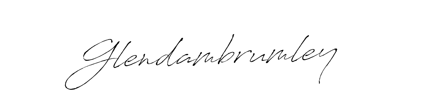 Also we have Glendambrumley name is the best signature style. Create professional handwritten signature collection using Antro_Vectra autograph style. Glendambrumley signature style 6 images and pictures png